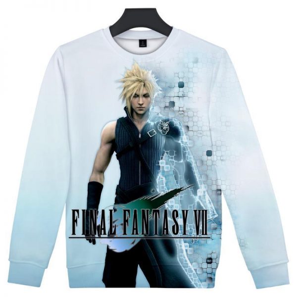 2019 Final Fantasy Harajuku O-Neck Long Sleeves Sweatshirt