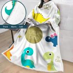 3D Digital Cartoon Printed Blanket With Sleeves-Cute Blanket Robe