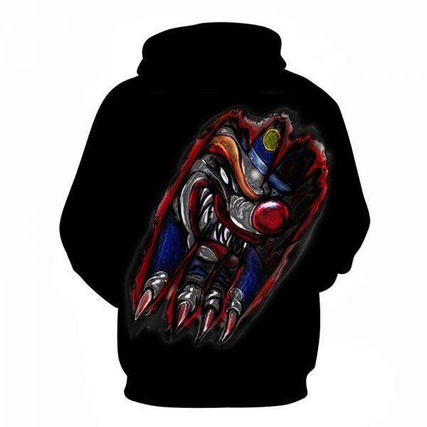 3D Digital Printed Blanket With Sleeves-Blanket Robe Halloween Party