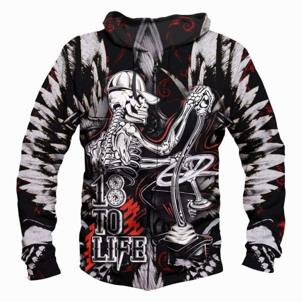 3D Digital Printed Blanket With Sleeves-Flamingo Blanket Robe