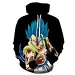3D Digital Printed Dragon Ball Hoodie