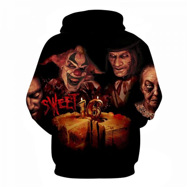 3D Digital Printed Skull Blanket With Sleeves-Horror Blanket Robe