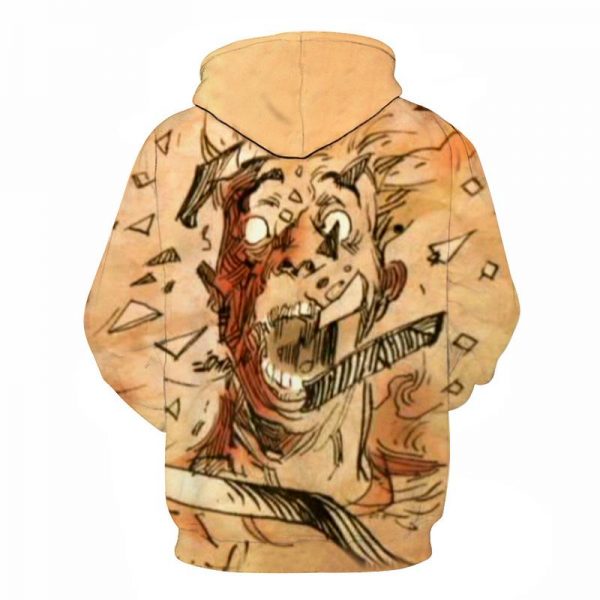 3D Digital Printed Skull Blanket With Sleeves-Horror Blanket Robe