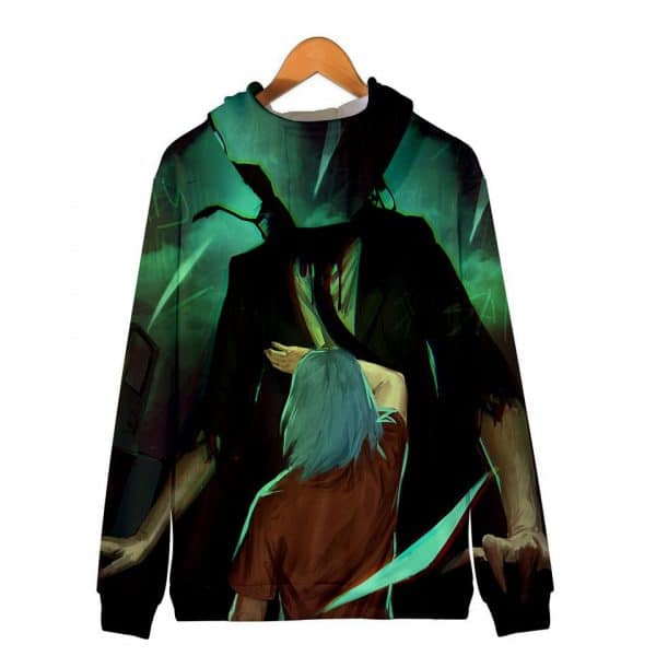 3D Digital Zip Sally Face Hoodies Sweatshirts