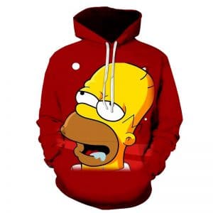 3D Fashion Print The Simpsons Sweatshirt Hoodies