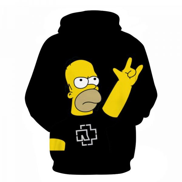 3D Fashion Print The Simpsons Sweatshirt Hoodies