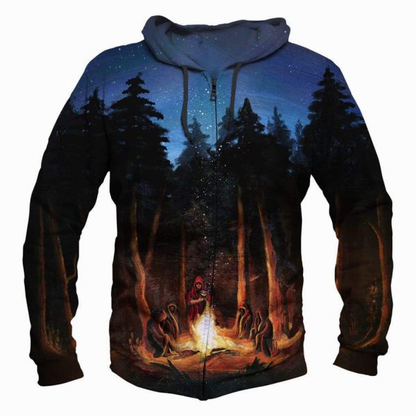 3D Fire Force Hoodies - Cartoon Sweatshirts