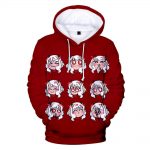 3D Game Helltaker Cute Hoodie Sweatshirt Pullovers