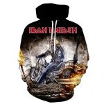 3D Men's Hoodie - Fashion Iron Maiden Pullover LMWY-324