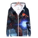 3D Movie Doom Eternal Zipper Hoodies Sweatshirts