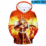3D Print Anime Demon Slayer Hoodies Sweatshirts