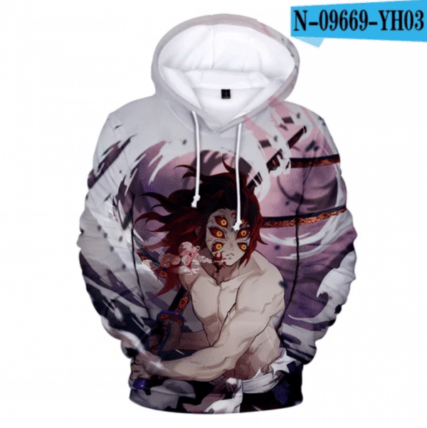 3D Print Anime Demon Slayer Hoodies Sweatshirts