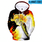 3D Print Anime Demon Slayer Hoodies Sweatshirts