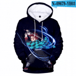 3D Print Anime Demon Slayer Hoodies Sweatshirts