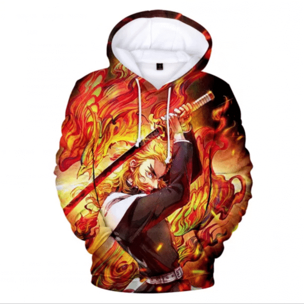 3D Print Anime Demon Slayer Hoodies Sweatshirts