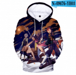 3D Print Anime Demon Slayer Hoodies Sweatshirts