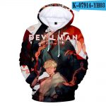 3D Print Anime Devilman Crybaby Hoodies Sweatshirt