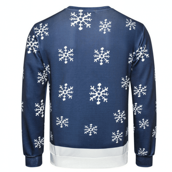 3D Print Christmas Lovely Reindeer Pullover Sweatshirt