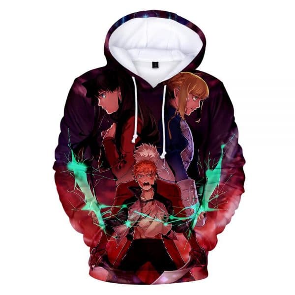 3D Print Fate Stay Night Hoodies Sweatshirts Pullover