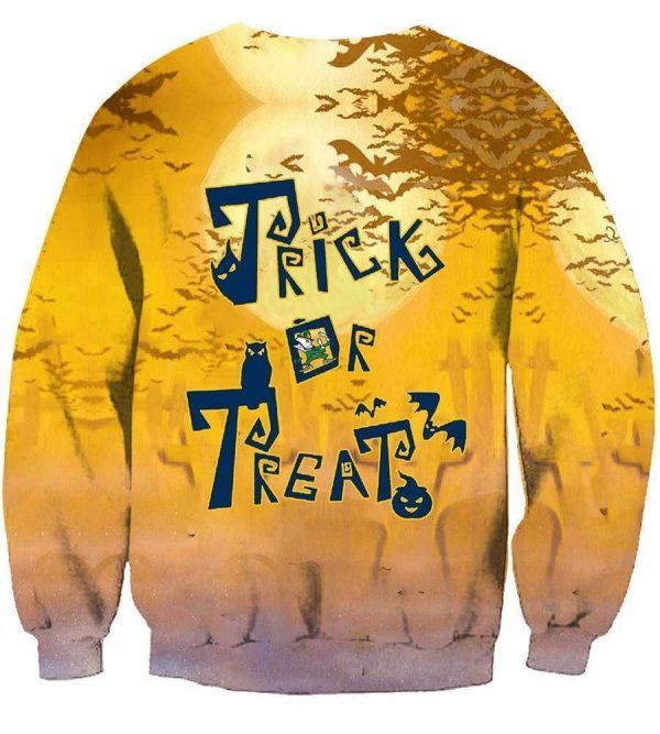 3D Print Halloween Funny Pullover Hoodies