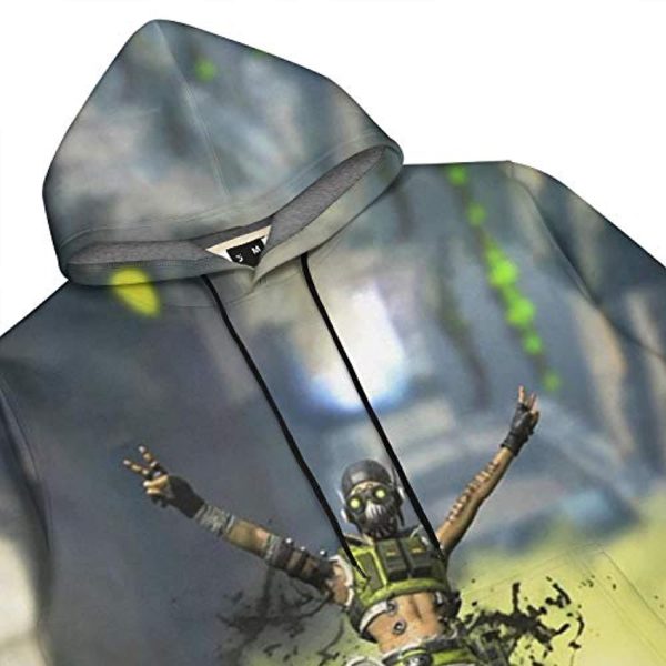 3D Printed Apex Legends Funny Drawstring Pocket Pullover Hoodie Sweatshirt