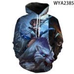 3D Printed Defense of the Ancients Hoodies - DOTA 2 Sweatshirts Pullover