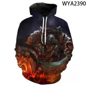 3D Printed Defense of the Ancients Hoodies - DOTA 2 Sweatshirts Pullover