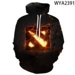 3D Printed Defense of the Ancients Hoodies - DOTA 2 Sweatshirts Pullover