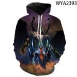 3D Printed Defense of the Ancients Hoodies - DOTA 2 Sweatshirts Pullover