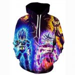 3D Printed  Dragon Ball Character Goku Hoodie - Hooded Casual Loose Pullover