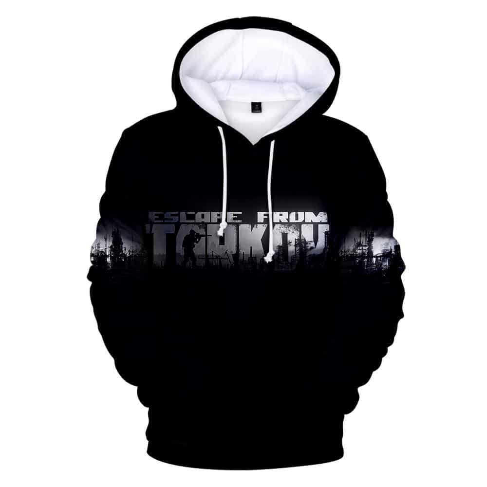 3D Printed Escape From Tarkov Hoodies - Game Hooded Sweatshirts Pullovers