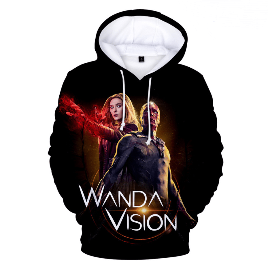 3D Printed Fashion Wanda Vision Hoodie Sweatshirts