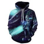 3D Printed Game Undertale Hooded Sweatshirt Pullover Hoodie