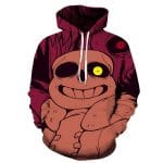 3D Printed Game Undertale Hooded Sweatshirt Pullover Hoodie