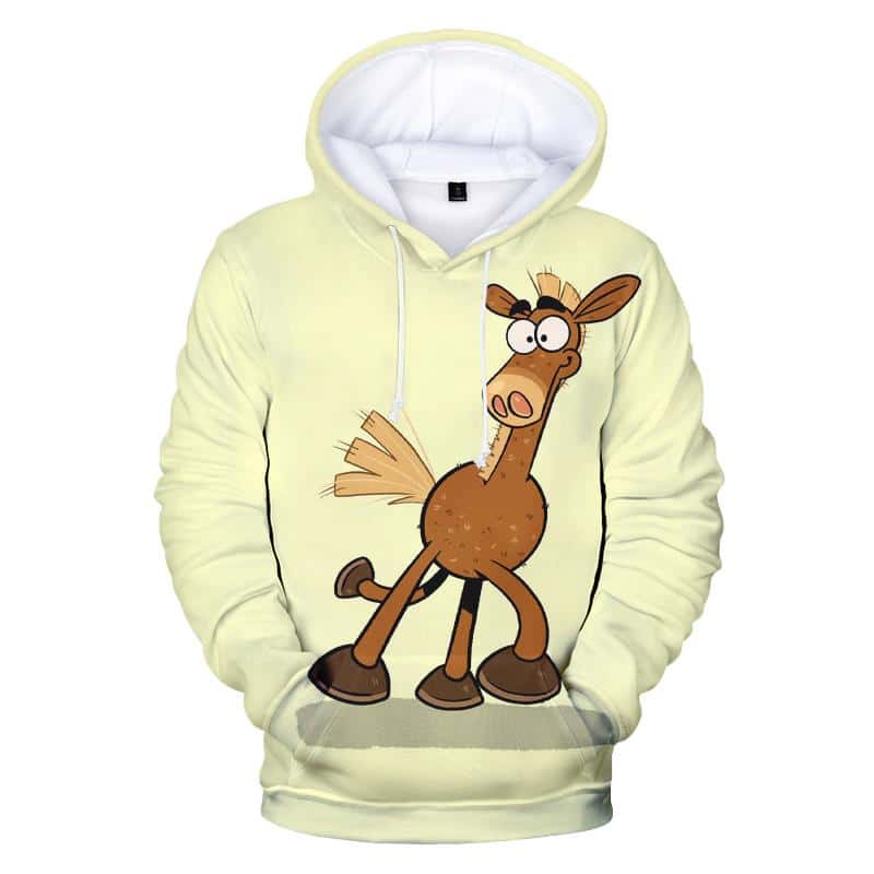 3D Printed Hooded Pullover - Funny Cartoon It's Pony Hoodies