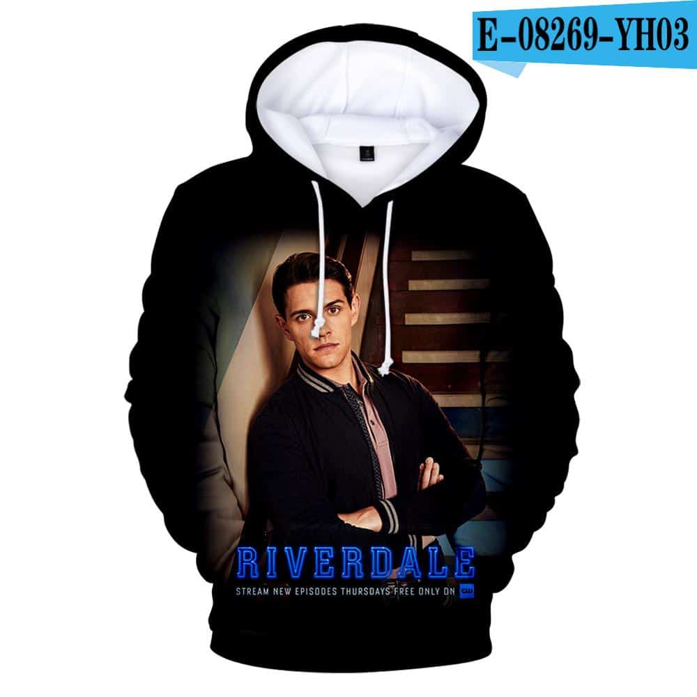 3D Printed Hooded Riverdale Sweatshirts Hoodies Pullovers