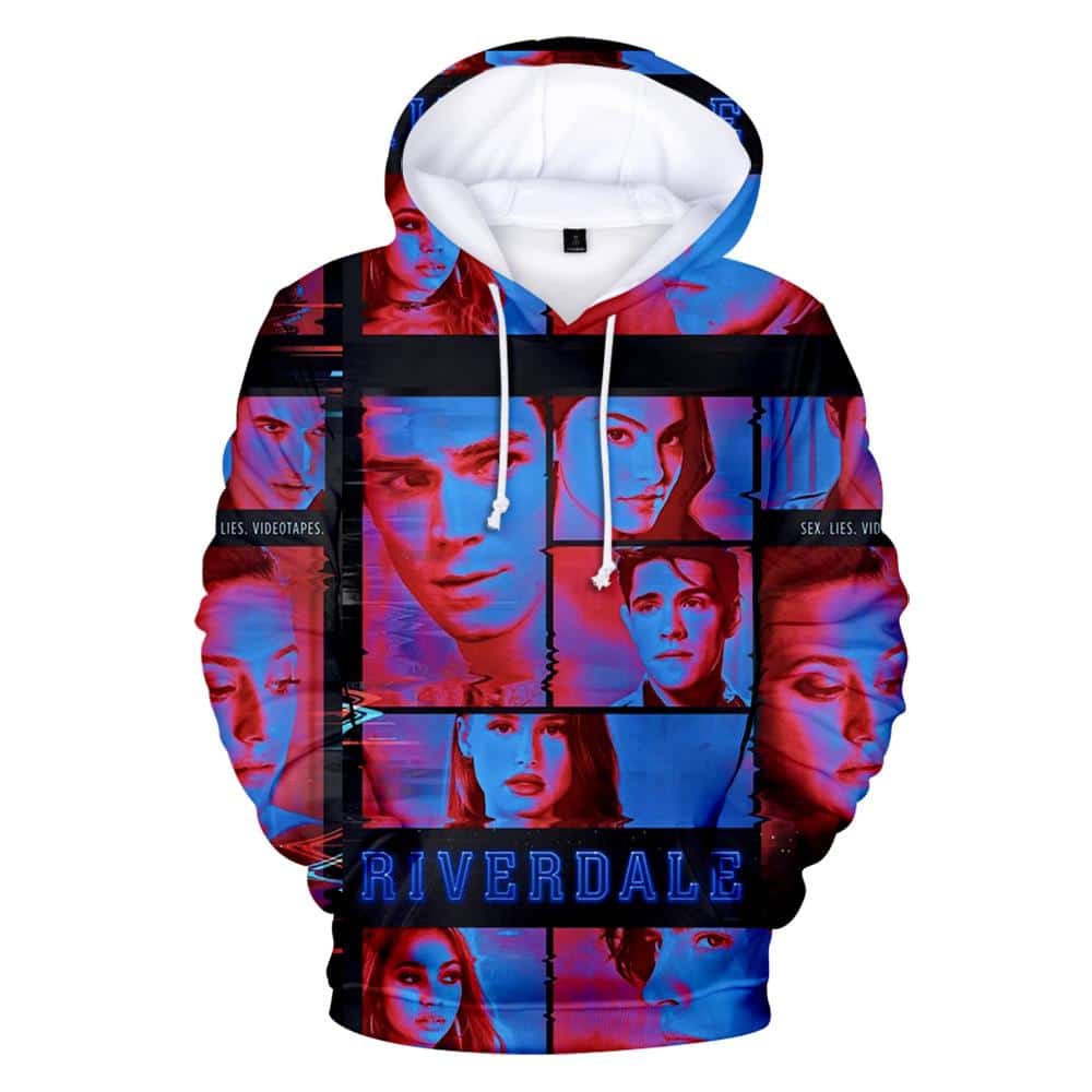 3D Printed Hooded Riverdale Sweatshirts Hoodies Pullovers