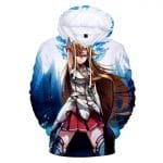 3D Printed Hoodie - Anime Sword Art Online Sweatshirt