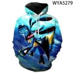 3D Printed Hoodies - Games Pokemon Sweatshirts