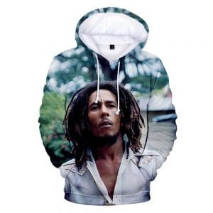 3D Printed Music Bob Marley Hip Hop Sweatshirts Hoodies
