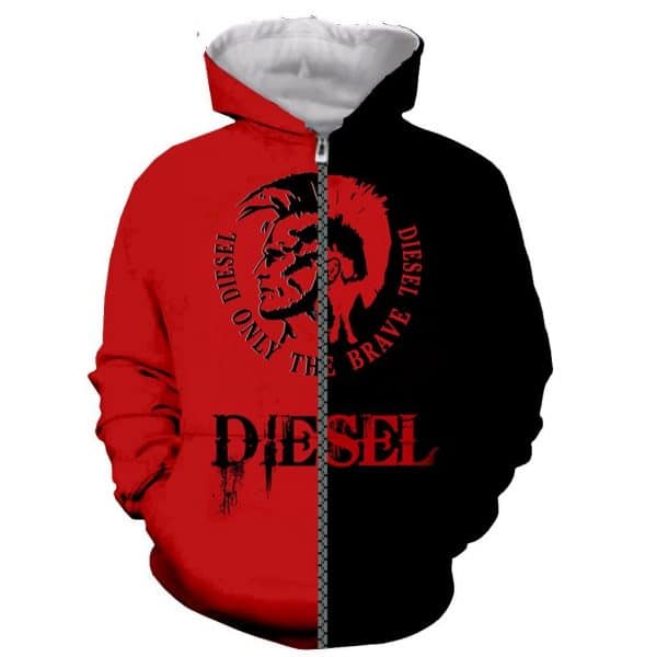 3D Printed Only The Brave Long Sleeves Hoodies Sweatshirts