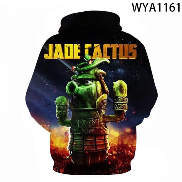 3D Printed Plants vs. Zombies Hoodies Sweatshirts Pullover