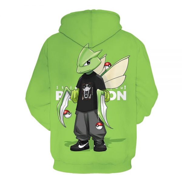 3D Printed Pokemon Hoodie - Anime Sweatshirt