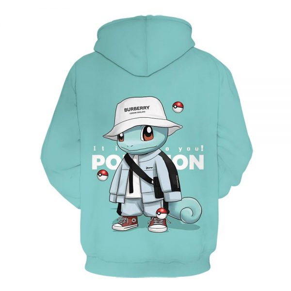 3D Printed Pokemon Hoodie - Anime Sweatshirt