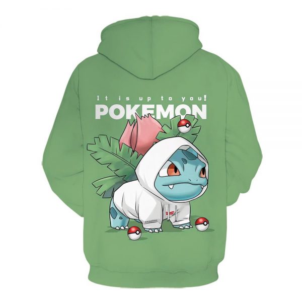 3D Printed Pokemon Hoodie - Anime Sweatshirt