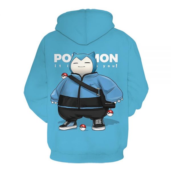 3D Printed Pokemon Hoodie - Anime Sweatshirt
