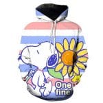 3D Printed Snoopy Digital Casual Hoodie Pullover Sweatshirt