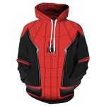 3D Printed Spider-Man Hooded Sweatshirts Hoodies