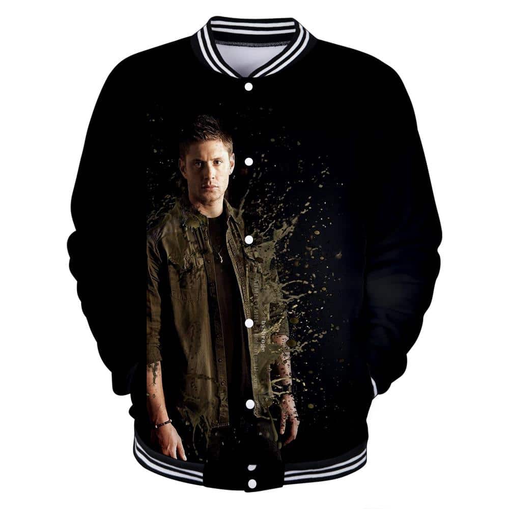 3D Printed Supernatural Baseball Jacket Sweatershirts Outwear
