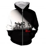 3D Printed Team fortress 2 Zipper Hoodies - Funny Long Sleeves Sweatshirts